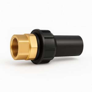 PE 32mm Brass 1" BSPT Female Transition